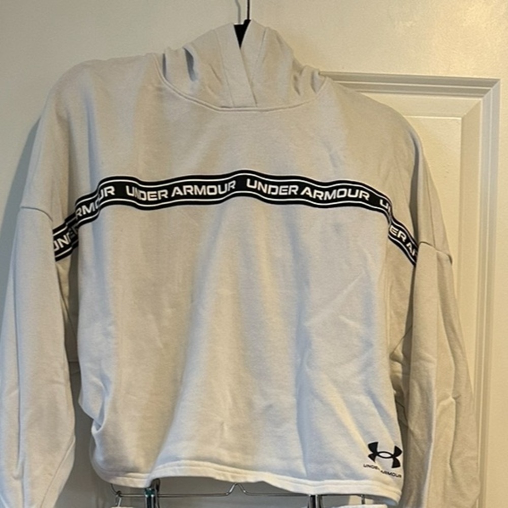 Under Armour White Hoodie
